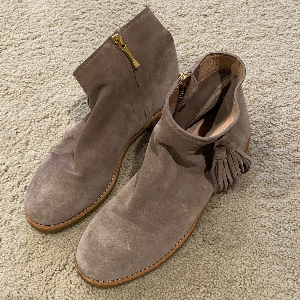 Kate Spade Ankle Boots Tassel (damaged)
